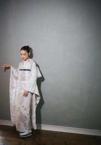 振袖　白