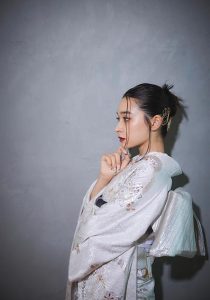 振袖　白